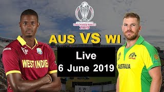 Australia VS West Indies Live Match || Live Cricket Match Today || ICC World Cup 2019