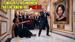 Billionaire Knocks Black Woman Down at Gala — Doesn't Know Her Portrait Hangs in Lobby Behind Him