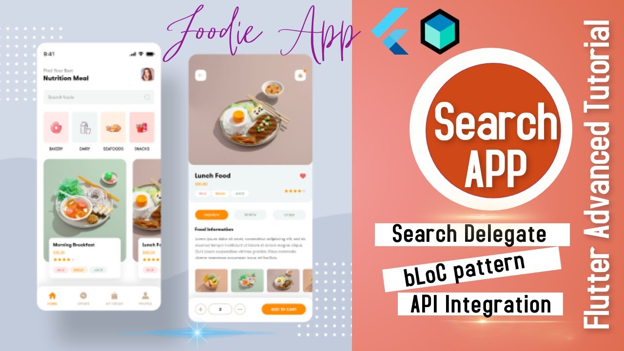 Flutter Advanced: Search App With SearchDelegate & BLoC (Series No. 2 ...