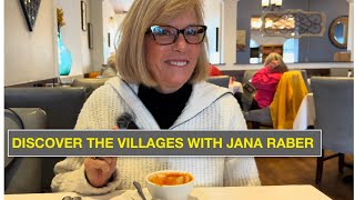 Ep 162 Discover the Villages with Jana Raber. Premier Home Walkthrough, restaurant review and more.