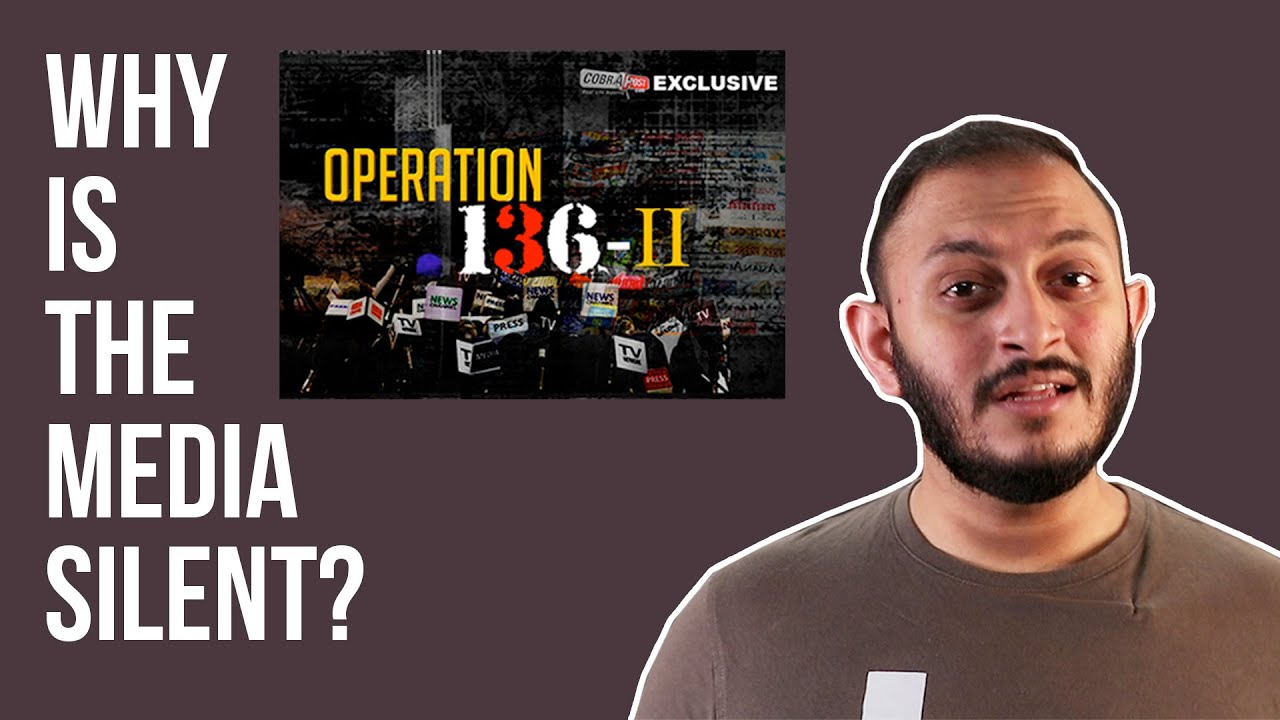 Why Isn T The Media Reporting About The Cobrapost Sting About How