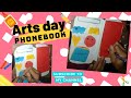 Making a phonebook Arts and Crafts | Elaissa Marie