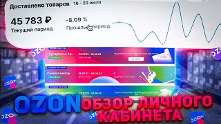 OZON Личный кабинет для продавцов, обзор