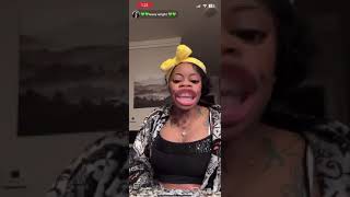 Ivany tells what happened with her new boyfriend on TikTok Live