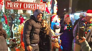 🎅 NEW YORK Christmas Joy 2024 🎄 Dyker Heights Christmas Lights 🎉 Holiday Season in NYC