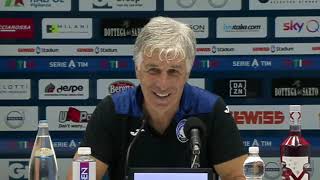 Conferenza stampa di Gasperini post Atalanta vs Napoli (2-0)
