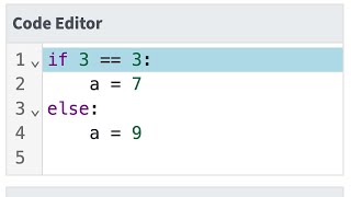 Python If Statement Example: Skipping the "Else" Body