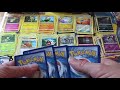 ouverture d une boîte de 36 boosters soleil et lune sl2 gardiens ascendants cartes pokemon