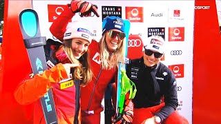 FIS Alpine Ski World Cup - Women's Downhill - Crans Montana SUI - 2024