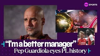 Pep Guardiola: Michael Jordan being an inspiration, title race pressure & Arsena