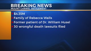 Mount Carmel reaches $4.35 million settlement with former patient of Dr. Husel