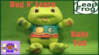 LeapFrog Hug N' Learn Baby Tad talking plush toy