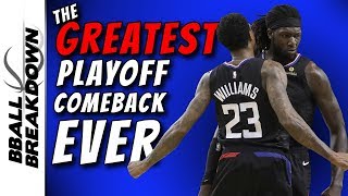 Clippers at Warriors Game 2: The Greatest Playoff Comeback Ever?
