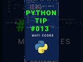 Iterators Basics in Python - Python Tip