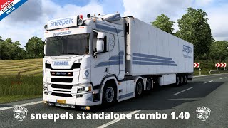 scania v8 sneepels standalone combo 1.40 , no icons mod works on 1.40 ets 2 D.T.M