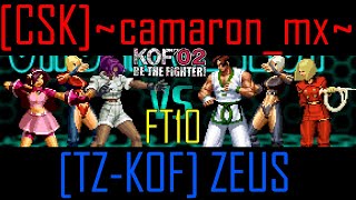 King of Fighters 2002 - [CSK]~camaron_mx~ [Leona/Angel/Athena] s [TZ-KOF] ZEUS [Kim/Angel/Whip] FT10