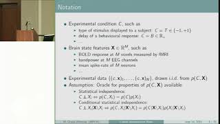 OHBM 2015 | Educational Course | Pattern Recognition for NeuroImaging - PR4NI | Part 10