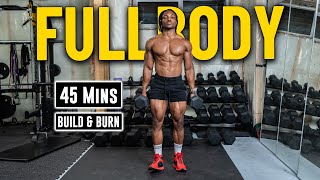 45 Mins Full body Dumbbell Workout (No Bench) | Build Muscle & Burn Fat 22