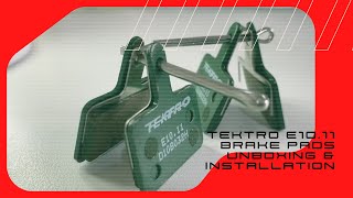 Tektro E10.11 brake pads for Zoom DB 680 calipers - Unboxing \u0026 Installation [Ep.05]