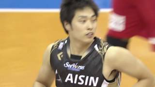 #30岡田 Bリーグデビュー！初得点！【ハイライト】シーホース三河vs名古屋ダイヤモンドドルフィンズ｜2018.11.16（スカイホール豊田)｜B.LEAGUE