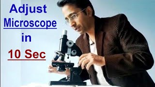 How to use a Microscope // How to use Compound Microscope // how to set microscope