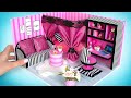 Building A Cozy Room With Pink Decor From Cardboard