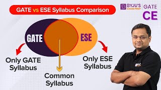 GATE & ESE Syllabus Comparison | GATE and ESE Preparation Strategy | BYJU'S GATE