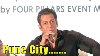 Salman Khan Talk About Pune CIty