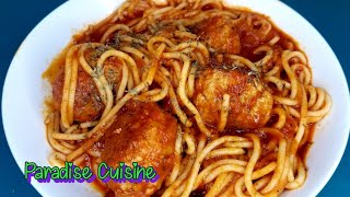 How To Make Meatballs Pasta |  Homemade Marinara Sauce | Pasta With Meatballs | Italian Pasta