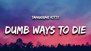Dumb Ways to Die (Lyrics) - Tangerine Kitty (TikTok Song)