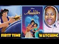 Villager Granny Reacts to Aladdin (1992) for the First Time | Movie Reaction