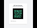 How to create QR Code generator in React