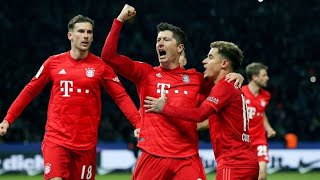 Bayern Munich vs Herta Berlin 4 3 LEWANDOWSKI FOUR GOALS POKER / All goals and highlights 4.10.2020