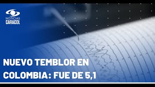 #ATENCIÓN | Nuevo temblor en Colombia esta noche