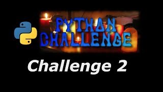 The Python Challenge Level 2