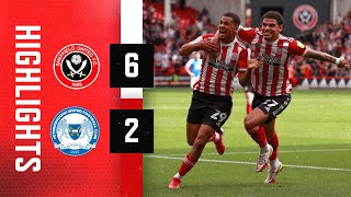 Sheffield United 6-2 Peterborough United | EFL Championship highlights | Ndiaye & Gibbs-White Goals