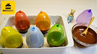 DIY | 4K | HOW TO MAKE CHOCOLATE BOWLS? 如何做氣球巧克力碗？