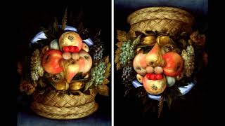 Giuseppe Arcimboldo Fruit Art, paintings - seasons, elements, librarian, etc