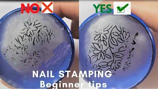 🤔🧐Why Your Stamp Doesn't Work? Nail Stamping Beginners Guid🥳 l Rosalind
