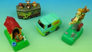 1996 SCOOBY-DOO set of 4 BURGER KING COLLECTIBLES  REVIEW (UK Import)