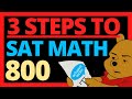 [August SAT] How To Get 800 On SAT Math [3 Steps]