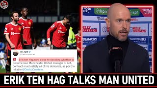 "GIVE ME WHAT I WANT"! Erik Ten Hag Talks Manchester United Move