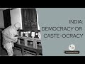 India: Democracy or Caste-ocracy | The Cognizant Crow