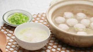 自製魚丸 食譜 ∣ 25分鐘就完成純手工製作好安心【COOKY中式料理】 Handmade Fish Ball