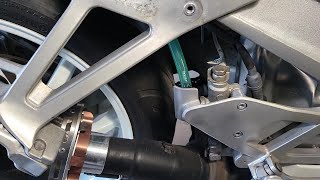 HRC Rear Brake Reservoir install on a 90-93 VFR750 RC36 3rd Gen VFR - Honda Racing