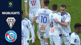 ANGERS SCO - RC STRASBOURG ALSACE (0 - 1) - Highlights - (SCO - RCSA) / 2021-2022