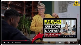 Learning and Development Consultant Interview Questions and Answers | How To Ace Your Interview