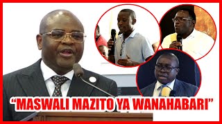 PROF. KITILA NA MASWALI MAZITO YA WANAHABARI KUHUSU KUMSIFIA RAIS/ SGR/ UWEKEZAJI WA TIC