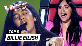 The best BILLIE EILISH Blind Auditions on The Voice