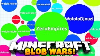 AGAR.IO IN MINECRAFT! #1 | (BLOB WARS) w/ PrestonPlayz \u0026 Landon